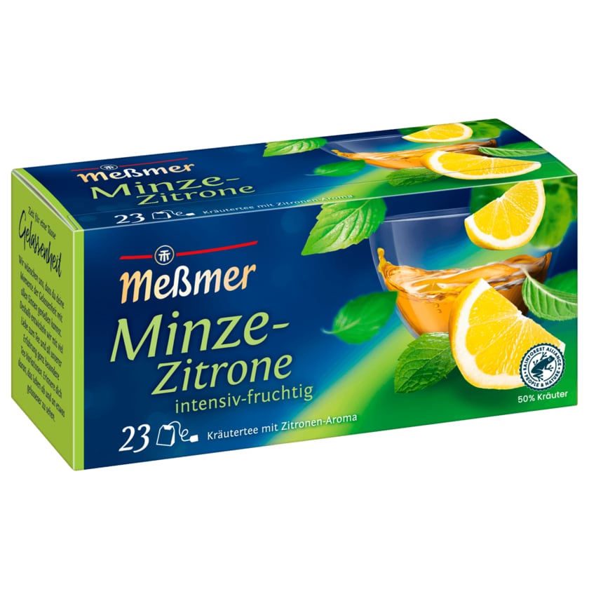Meßmer Minze-Zitrone 34,5g, 23 Beutel